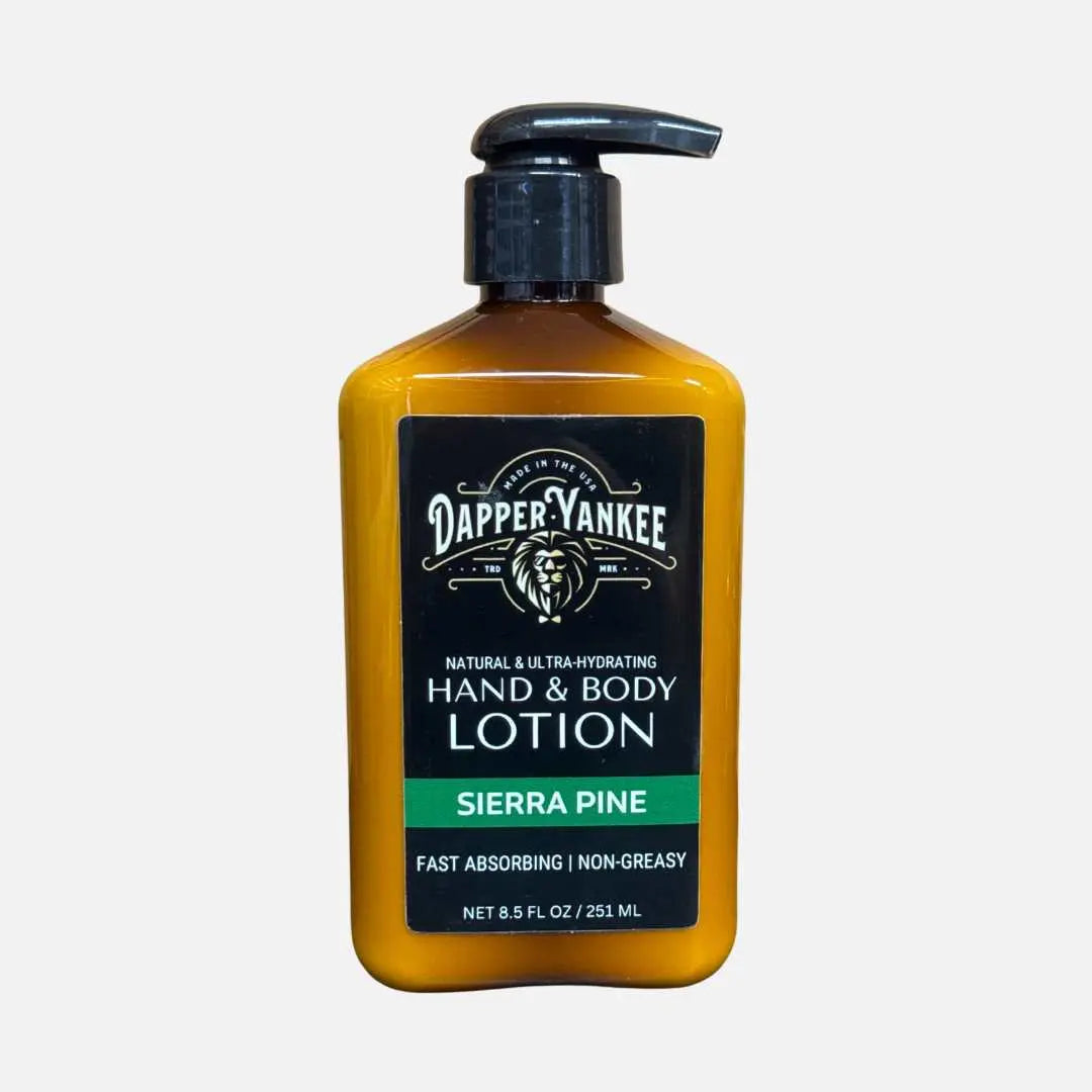 Sierra Pine Hand & Body Lotion - Dapper Yankee