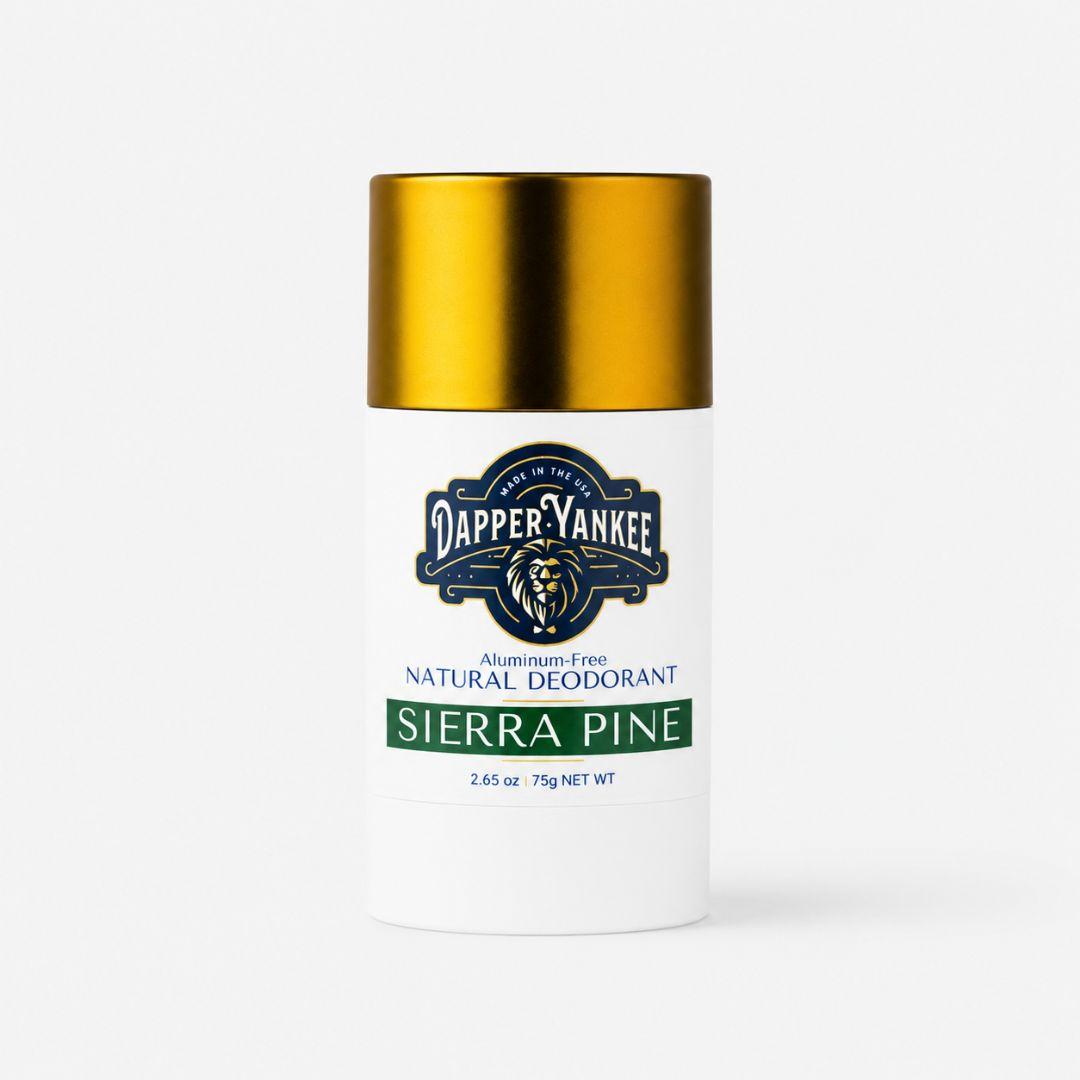 Sierra Pine natural deodorant Dapper Yankee