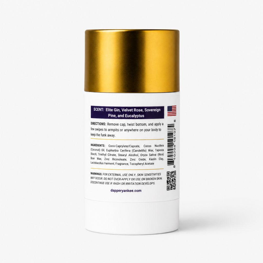 Sovran Natural Deodorant - Dapper Yankee