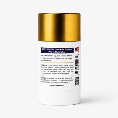 Sovran Natural Deodorant - Dapper Yankee