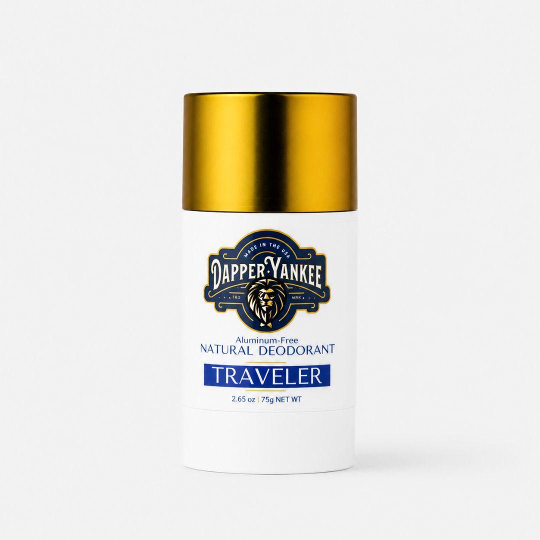 Traveler natural deodorant Dapper Yankee