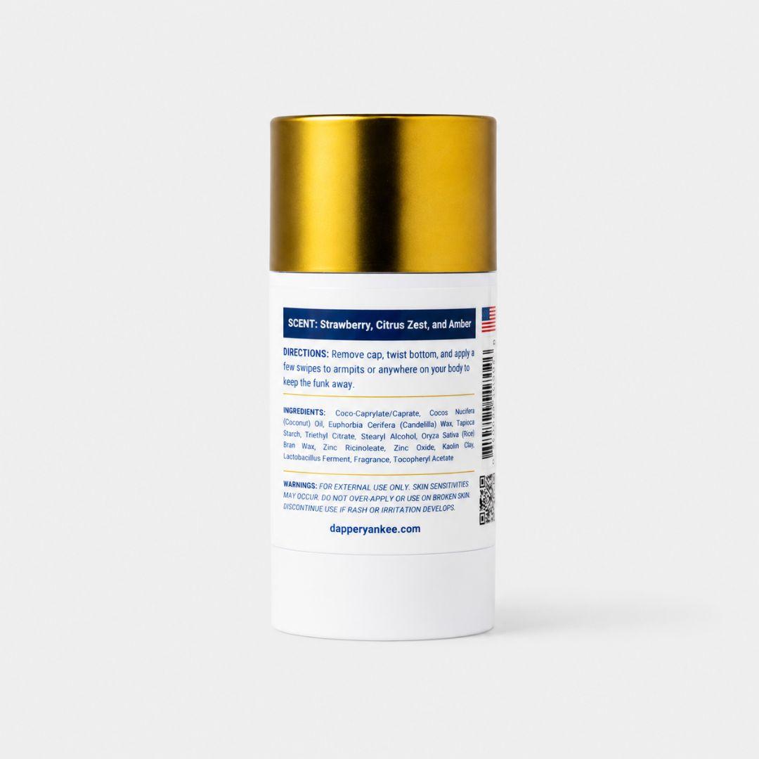 Trojan City natural deodorant Dapper Yankee