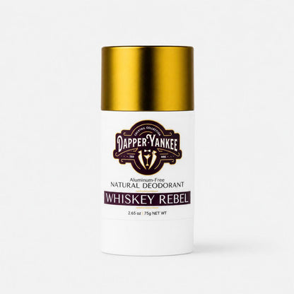 Whiskey Rebel natural deodorant Dapper Yankee