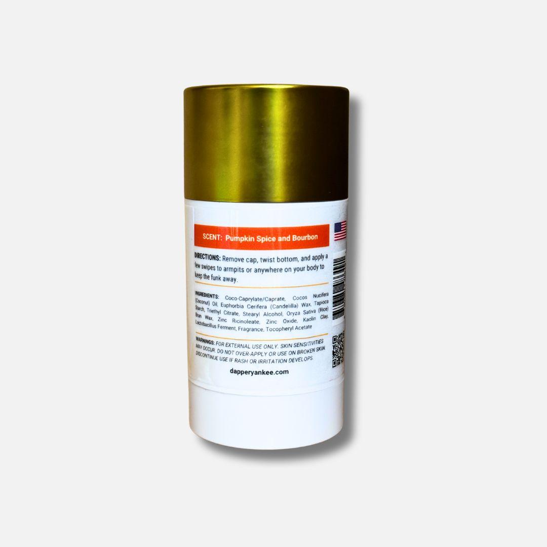 Wicked Pumpkin Deodorant Dapper Yankee
