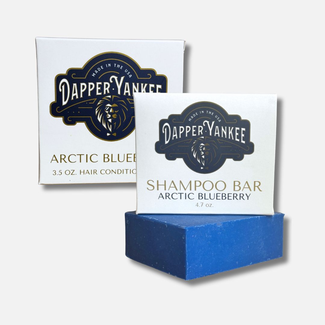 arctic blueberry hair care kit dapper yankee