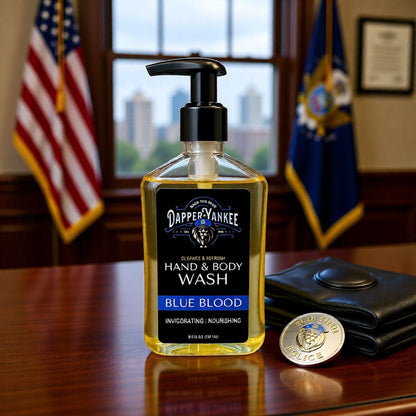 blue blood body wash - dapper yankee
