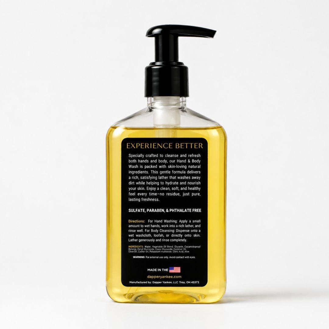 sovran hand & body wash dapper yankee
