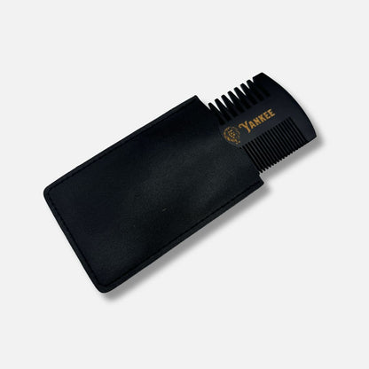 beard comb with case dapper yankee