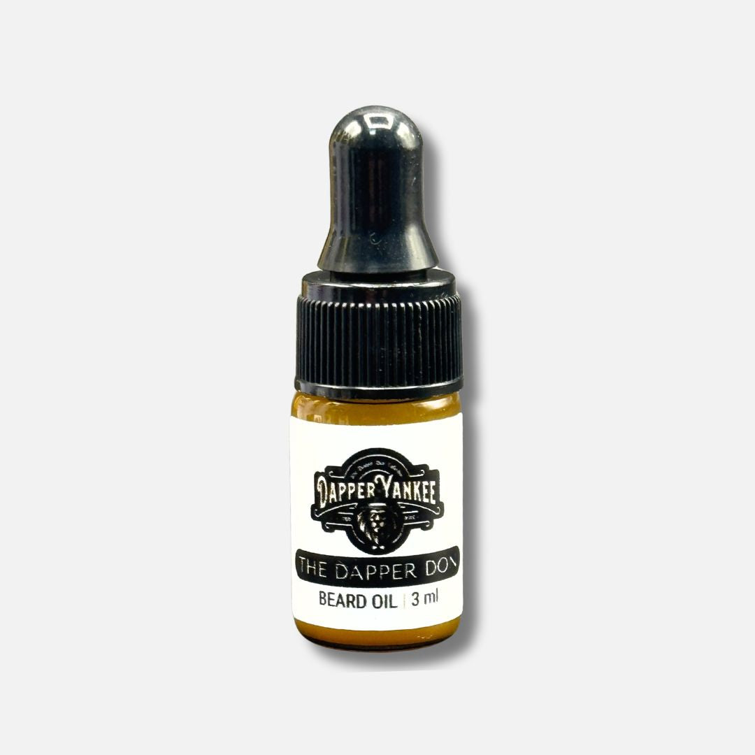 beard oil sample dapper yankee