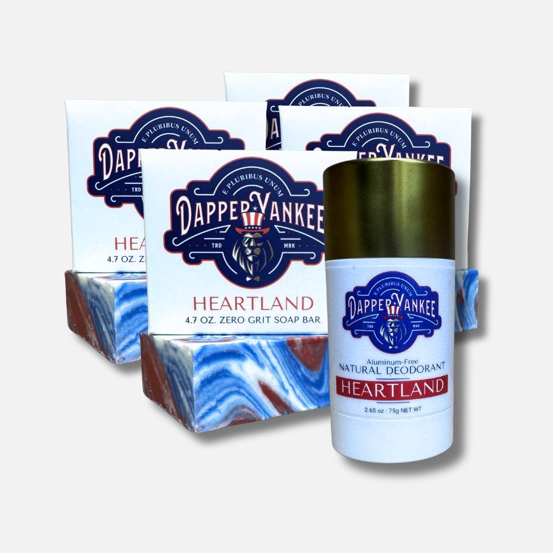 heartland soap and deodorant pack - dapper yankee