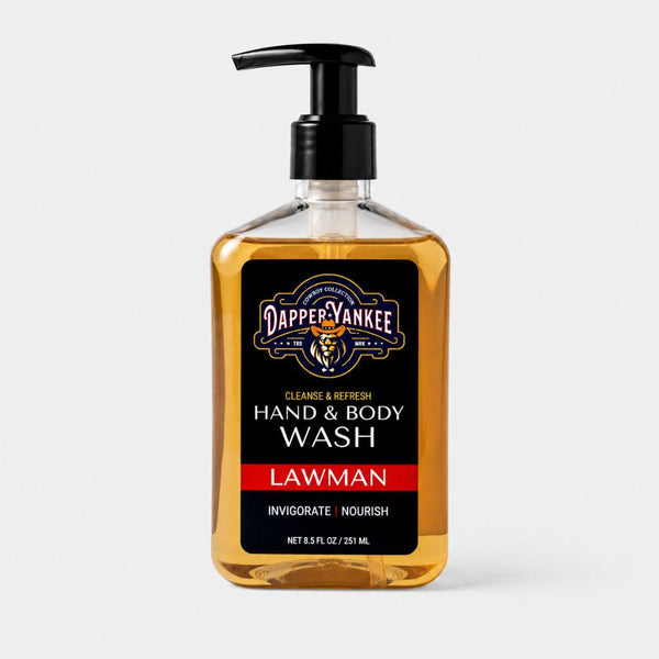 lawman hand body wash - dapper yankee