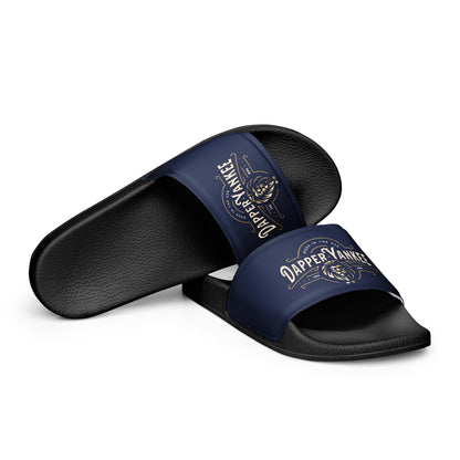 Dapper Yankee Men’s slides (blue)