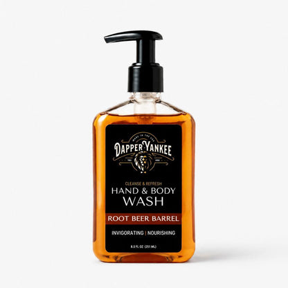 root beer barrel hand body wash - dapper yankee