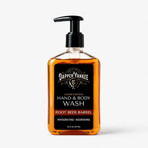 root beer barrel hand body wash - dapper yankee