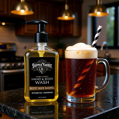 root beer barrel body wash - dapper yankee