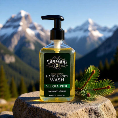 sierra pine body wash - dapper yankee