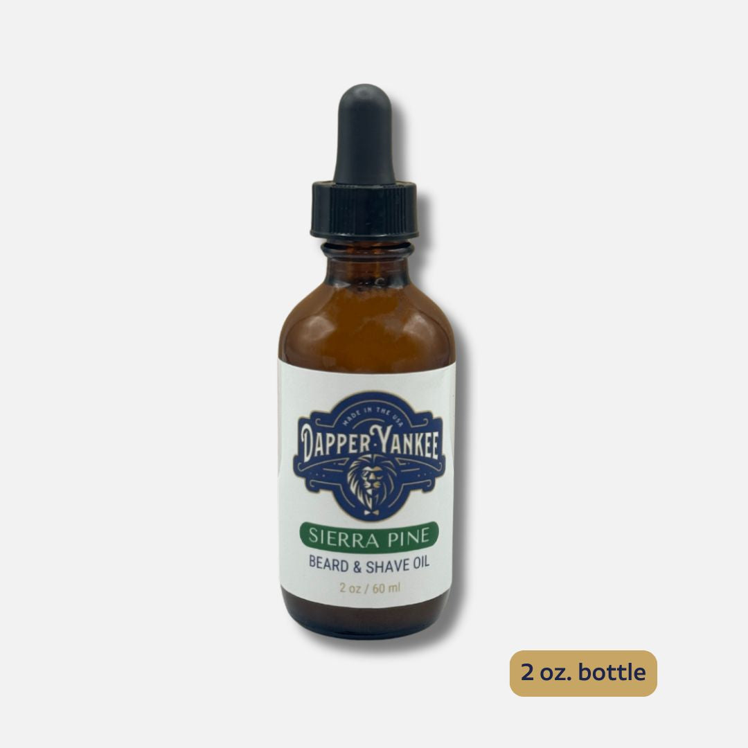 sierra pine beard oil dapper yankee