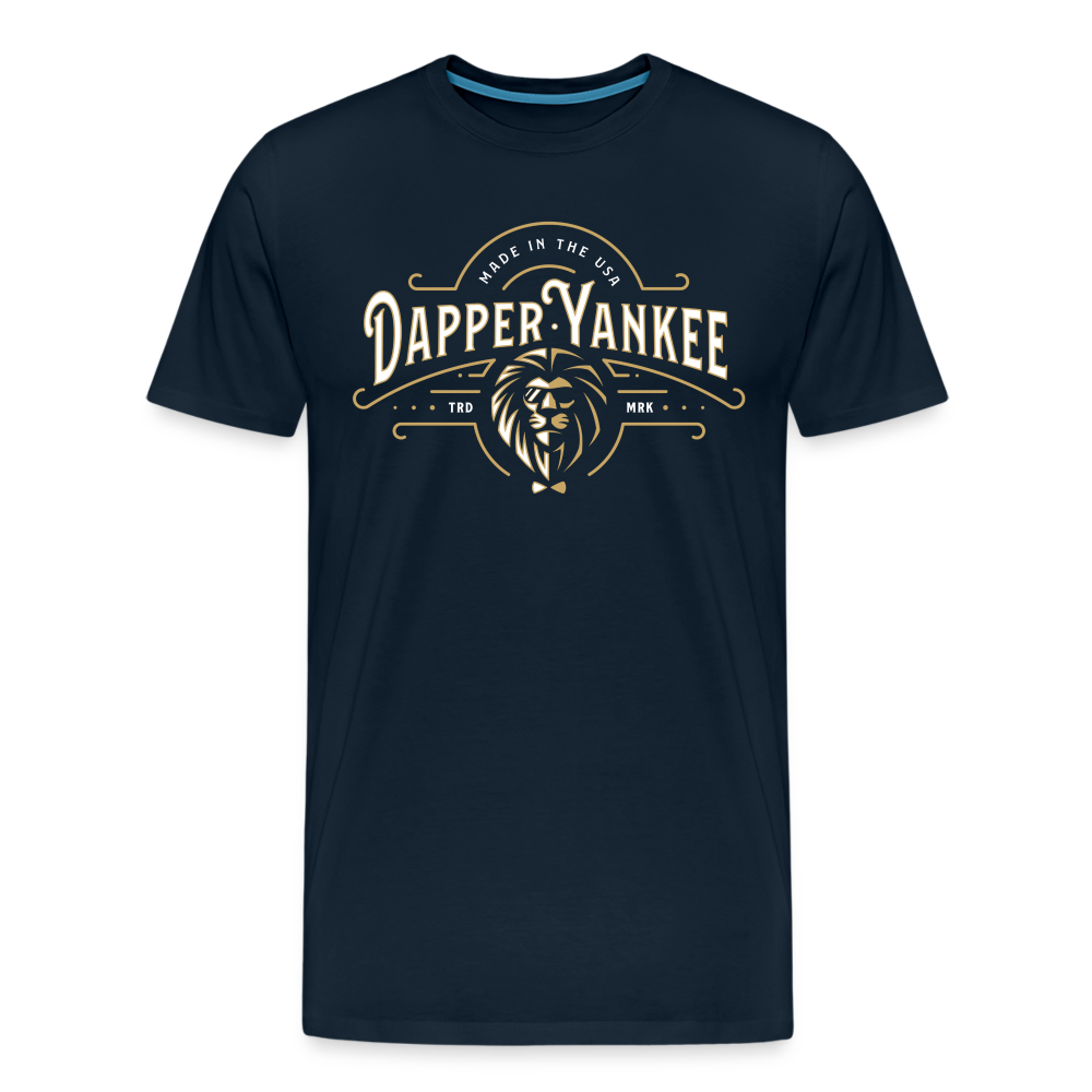 DY Logo Tee - deep navy