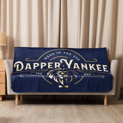 Dapper Yankee Sherpa Blanket