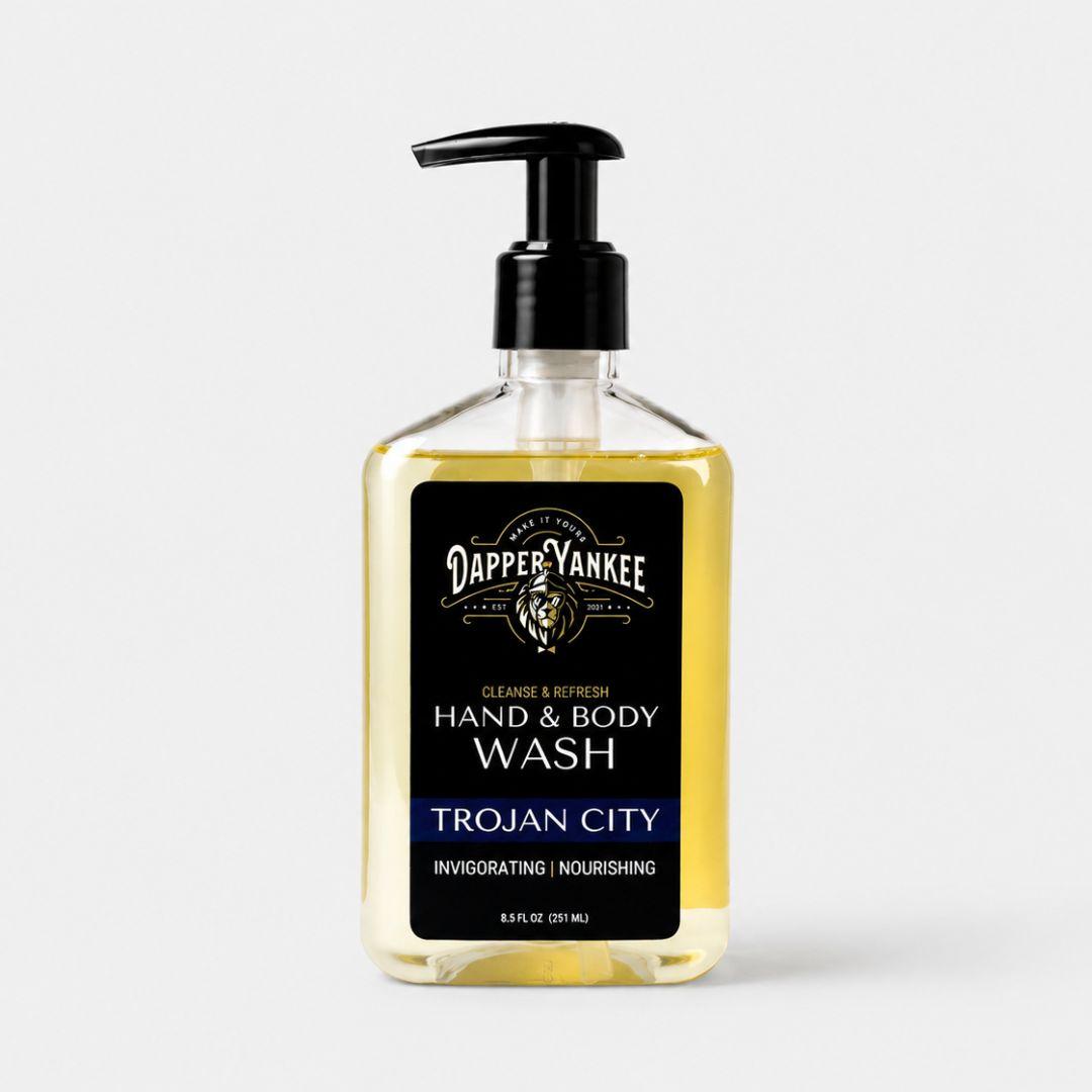 trojan city hand body wash - dapper yankee