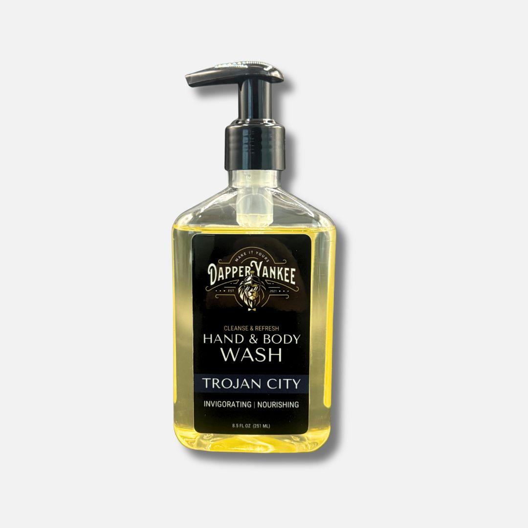 trojan city body wash dapper yankee
