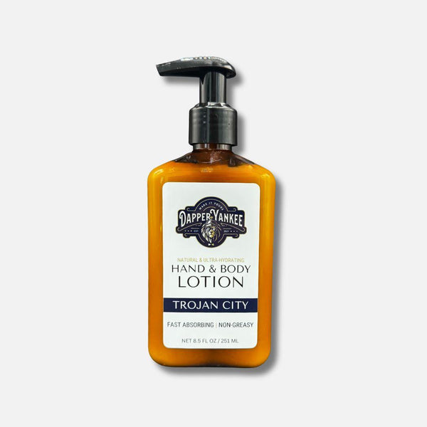 trojan city lotion dapper yankee