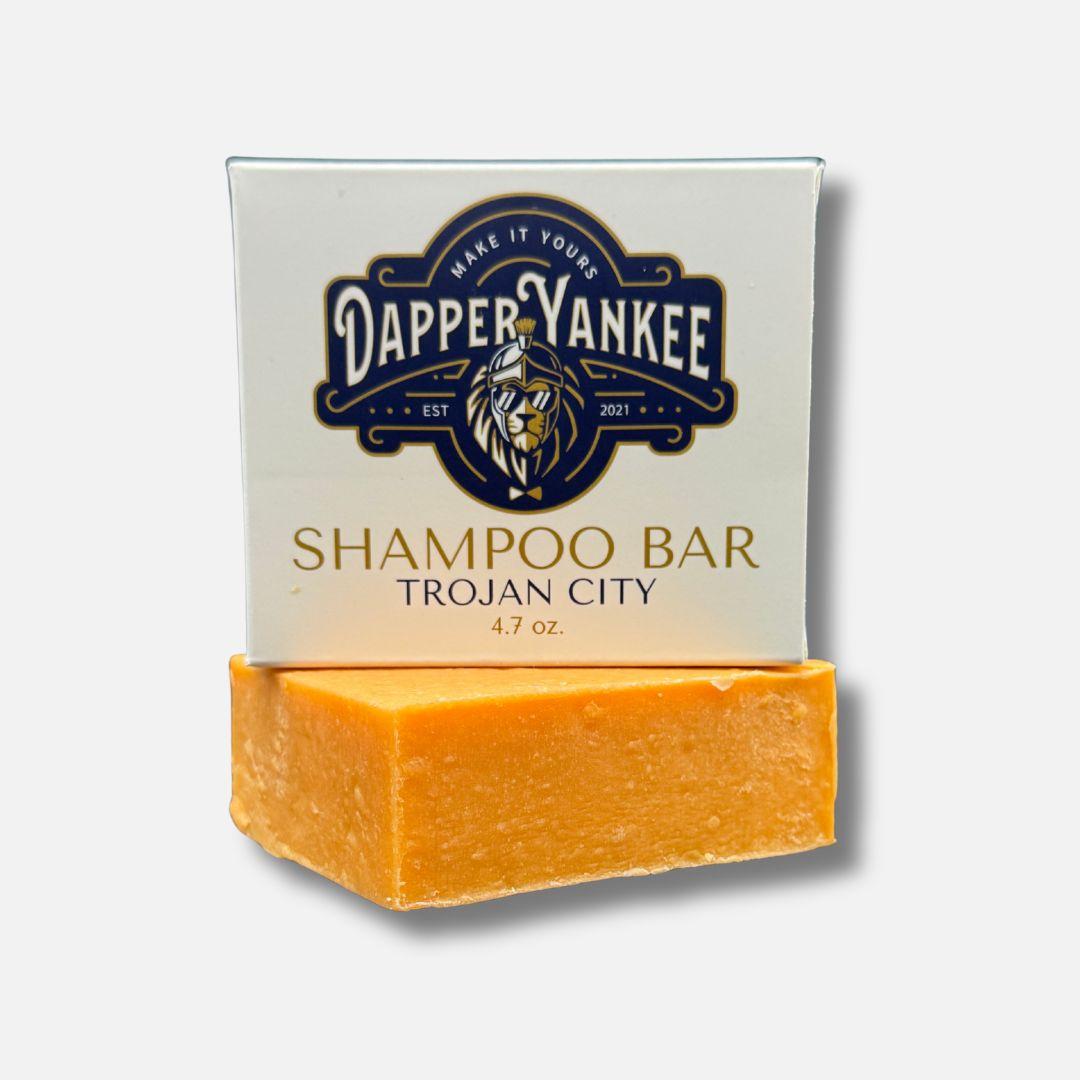 trojan city shampoo bar dapper yankee