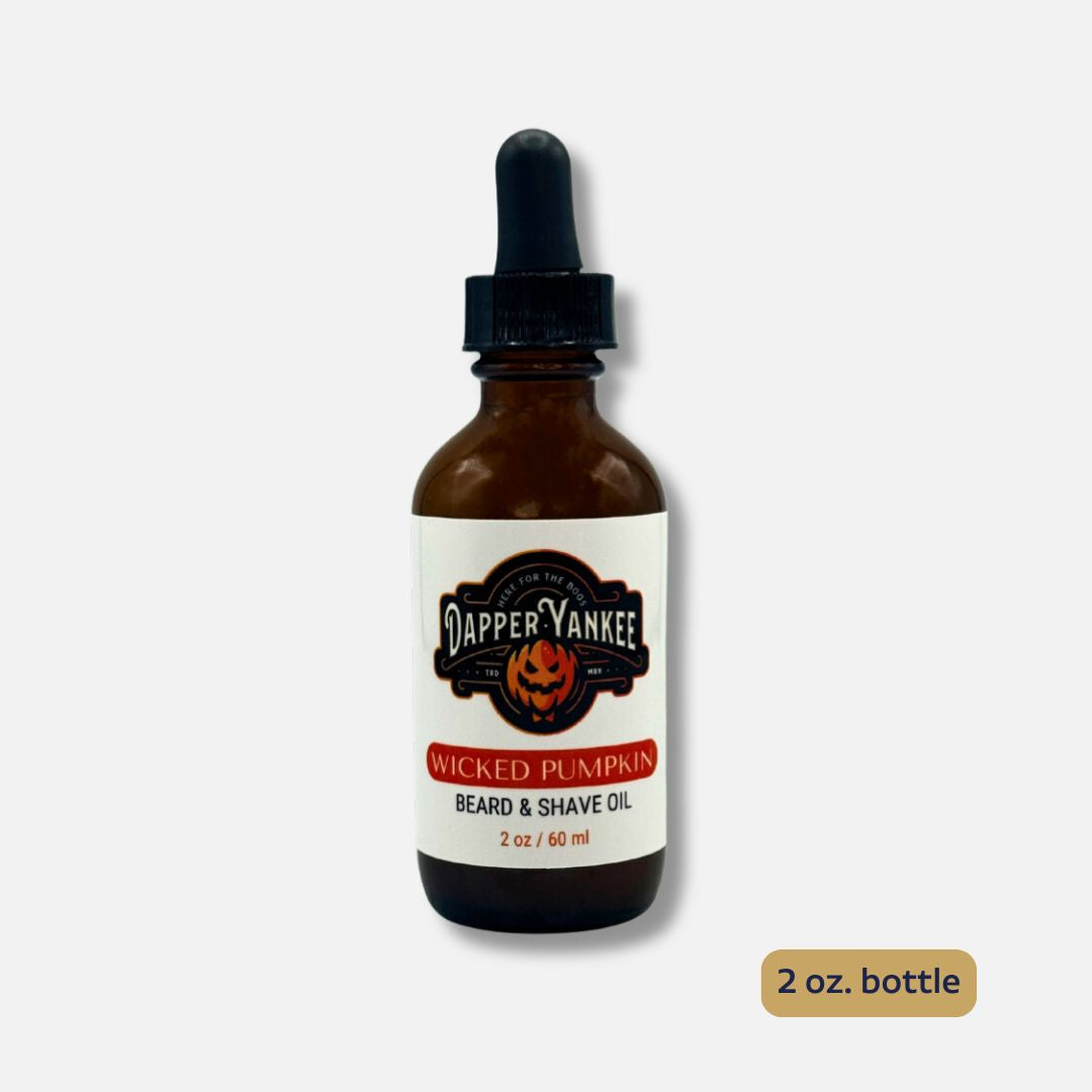 wicked pumpkin beard oil dapper yankee