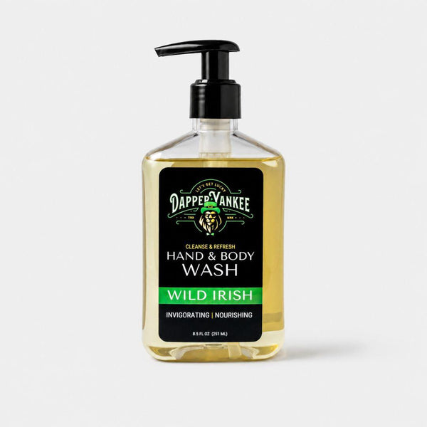 wild irish hand body wash - dapper yankee