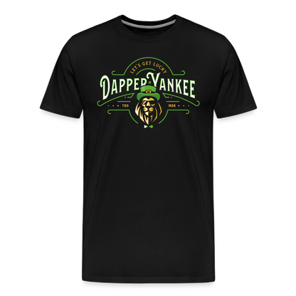 Dapper Yankee Wild Irish Men's Premium T-Shirt - black