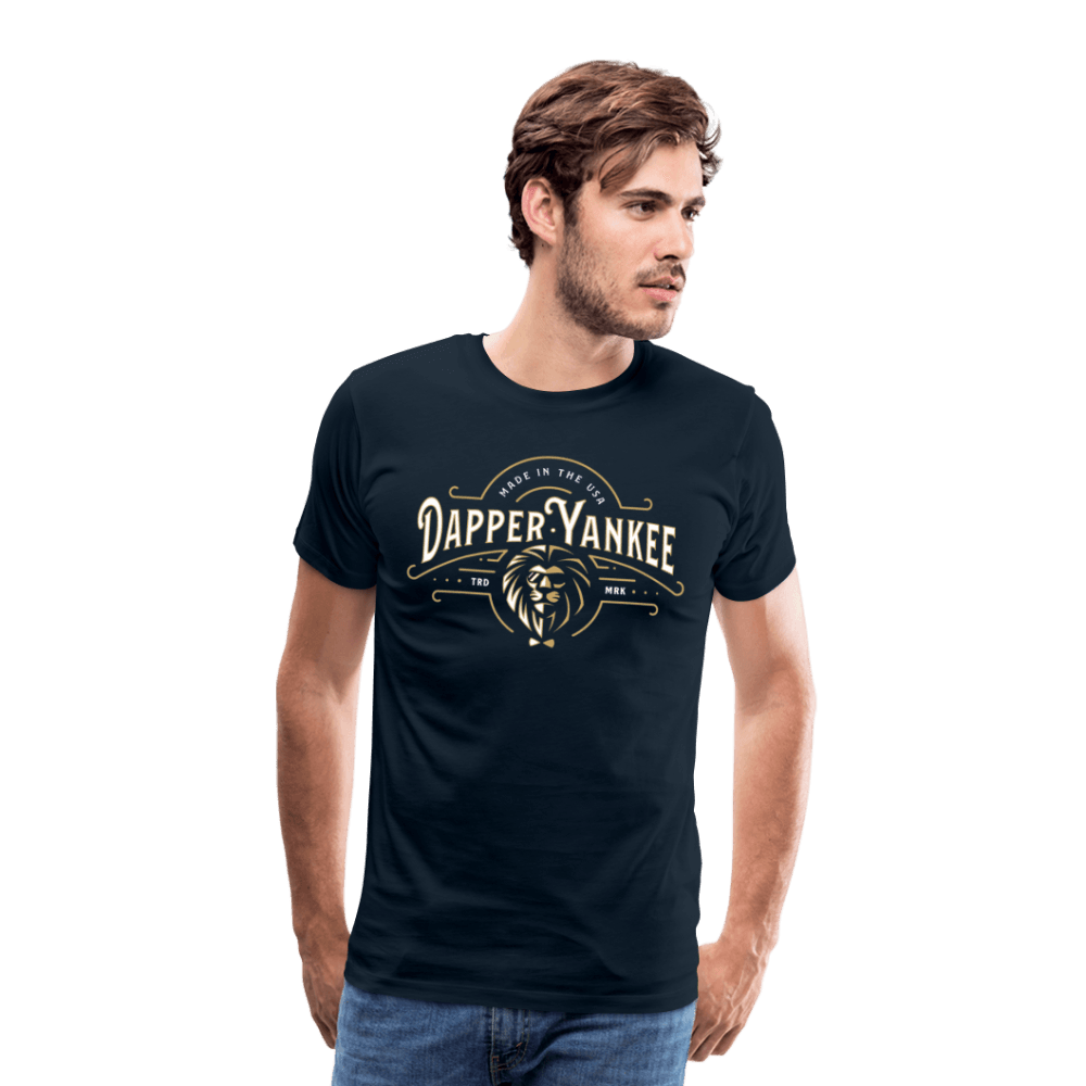 sPOD Dapper Yankee Logo T-Shirt - Men's Black T-Shirt | Dapper Yankee Black / S